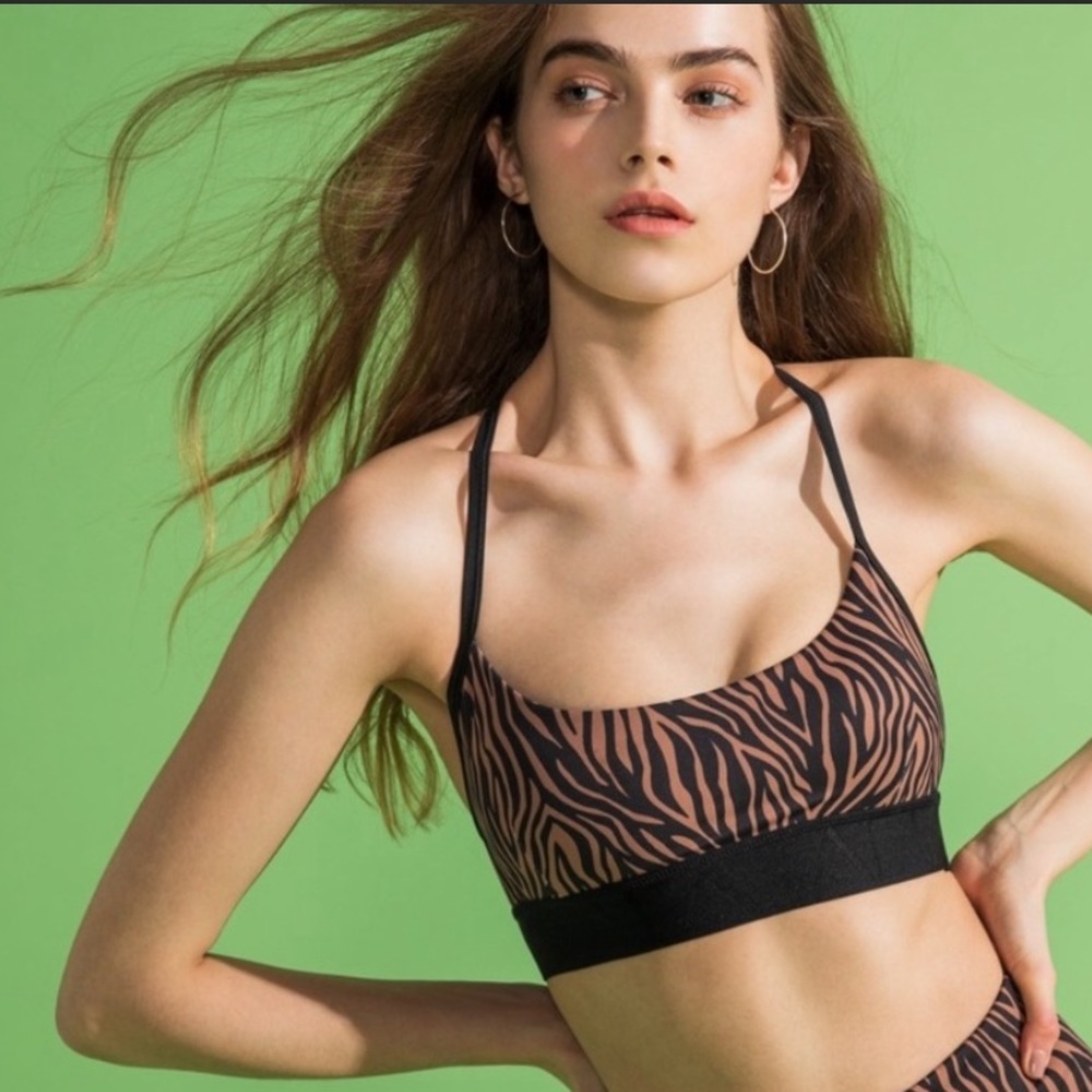 Alala Savanah Tiger print Bra sz S